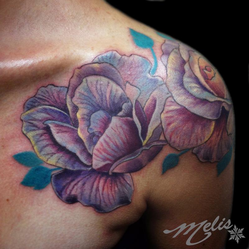 roses of a different tone