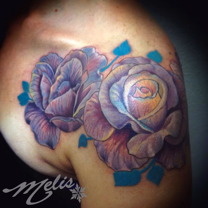 roses of a different tone