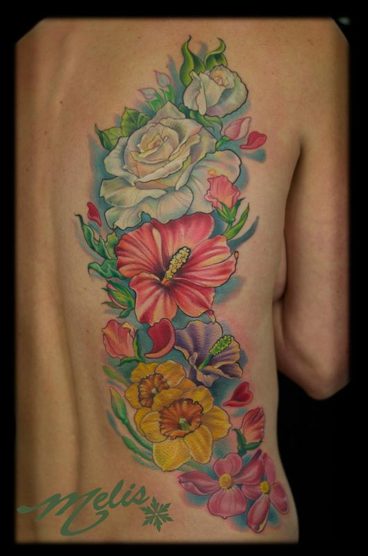 foral back peice