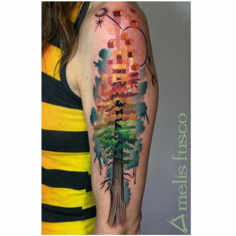Autumn Aspen Inspired Redwood