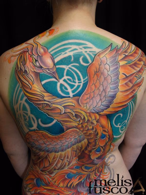 Phoenix first tattoo closer