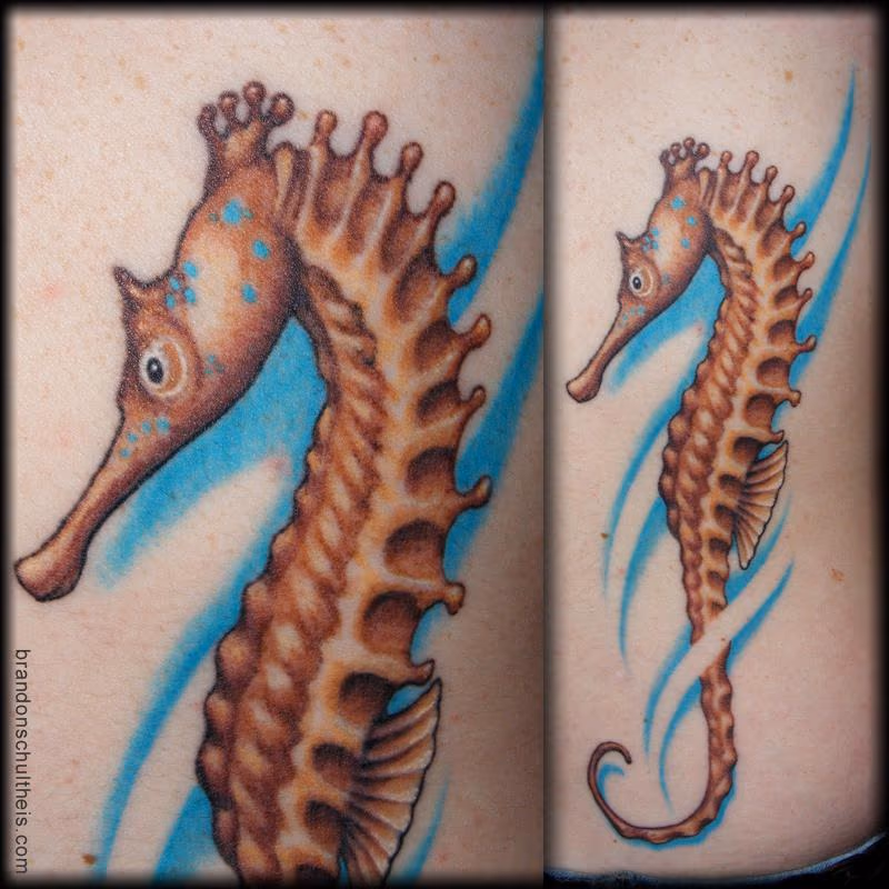 Sea Horse Tattoo