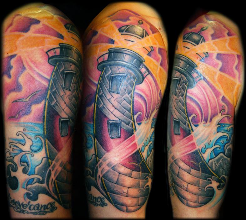 Montauk Lighthouse Tattoo