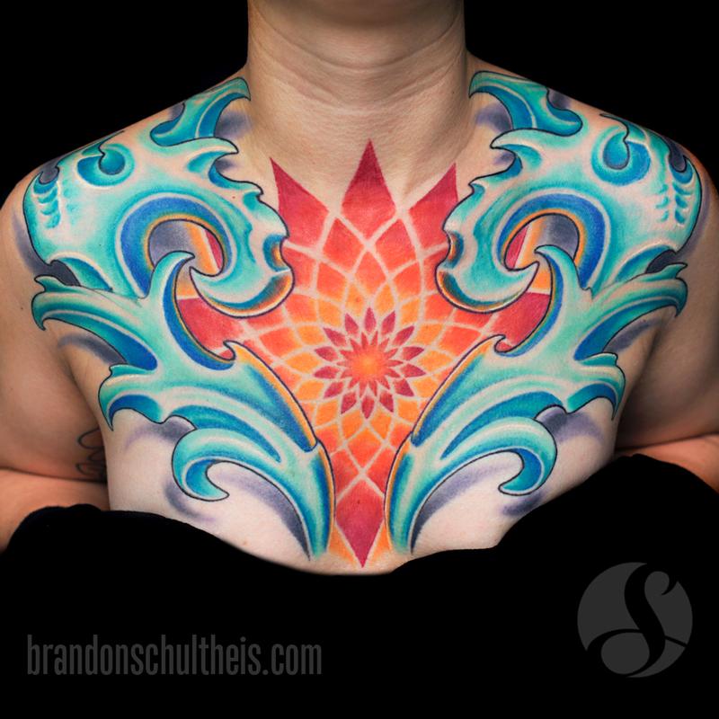 Bio Mandala Chest Piece
