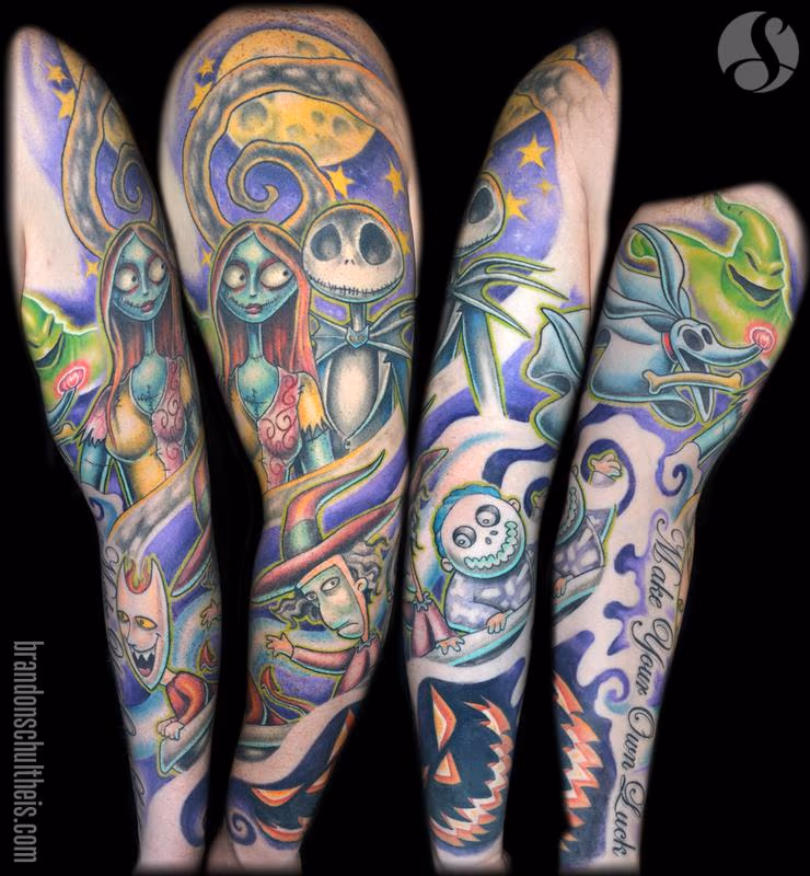 Nightmare Before Christmas Sleeve