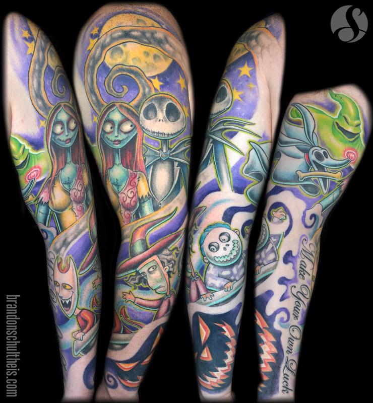 Nightmare Before Christmas Sleeve