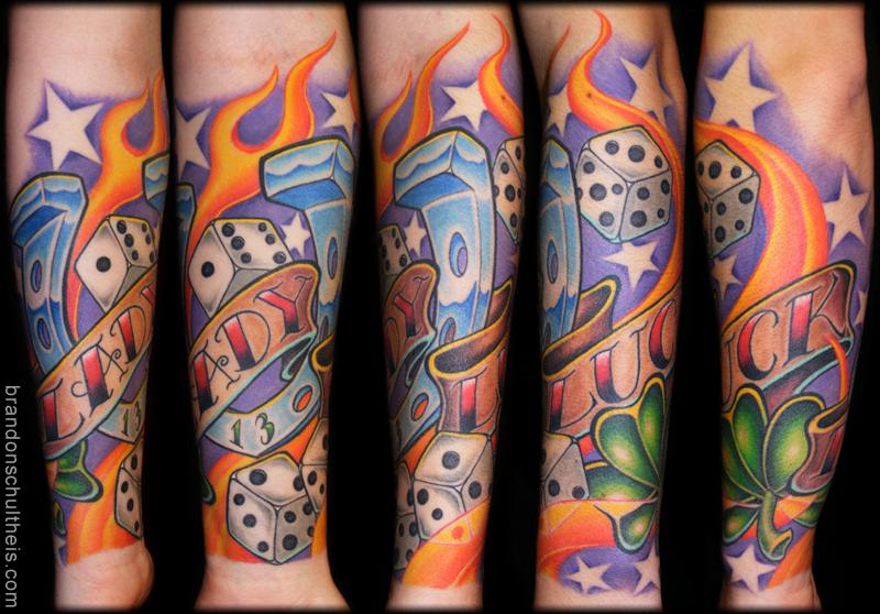 Lady Luck Half Sleeve