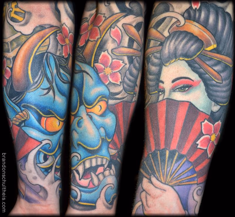 Japanese Sleeve Lower Arm