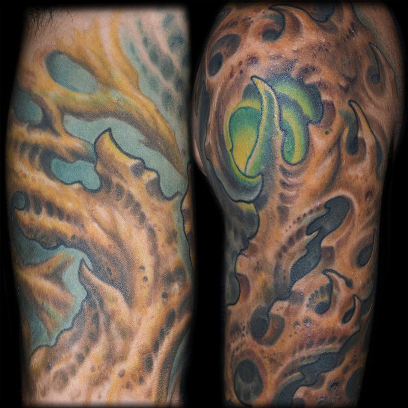 Bio Organic Half Sleeve Details