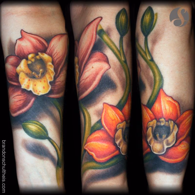 Orchid Tattoo