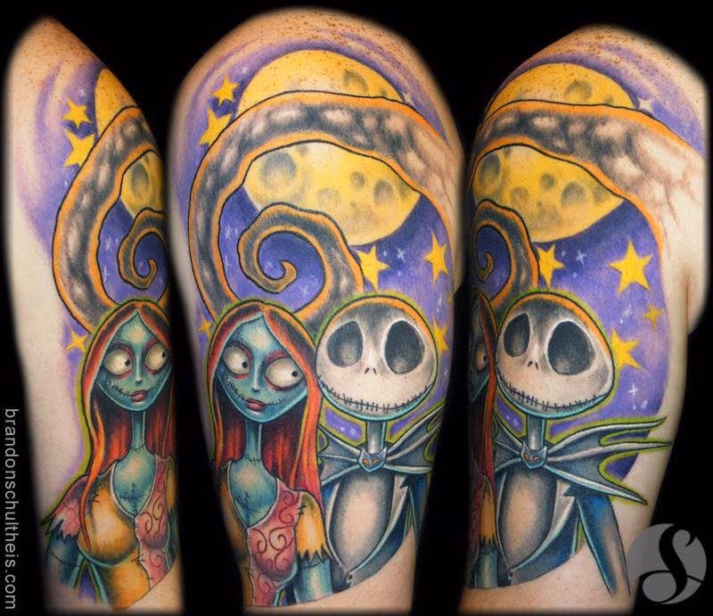 Nightmare Before Christmas Tattoo