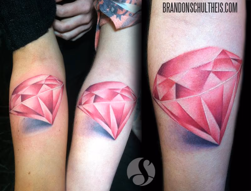 Matching Pink Diamonds