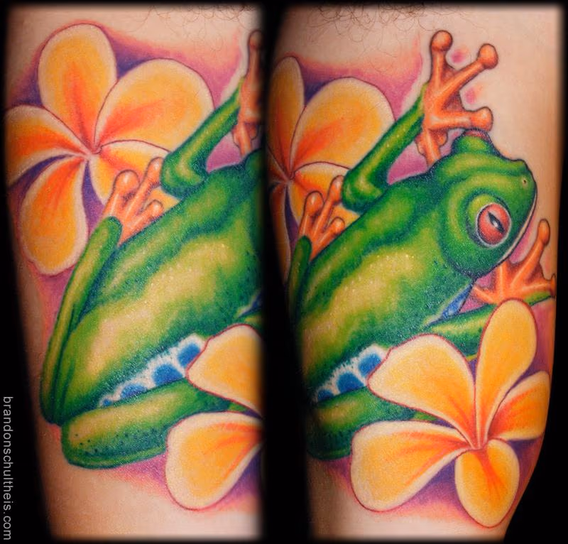 Tree Frog Tattoo