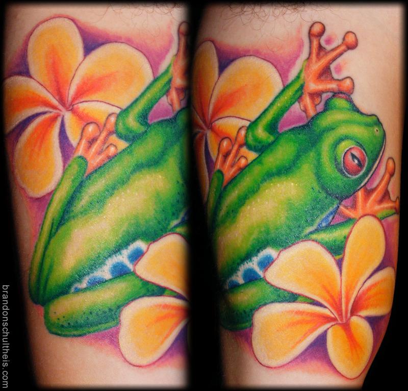 Tree Frog Tattoo