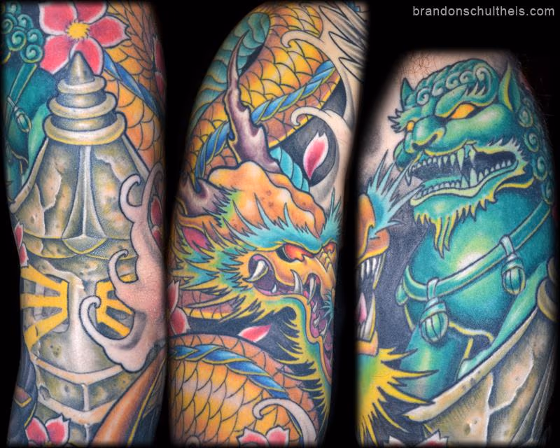 Japanese Sleeve Upper Arm