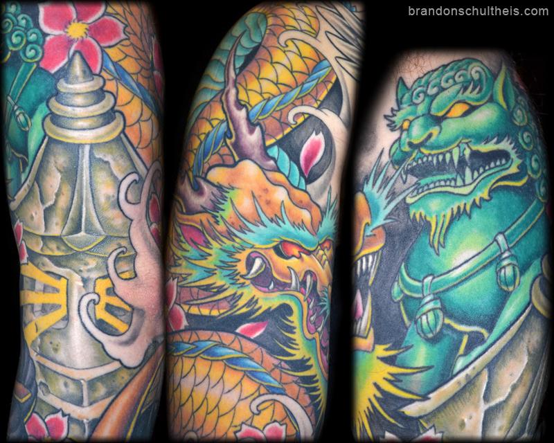 Japanese Sleeve Upper Arm