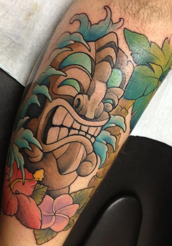 hawaiian style crazy tiki