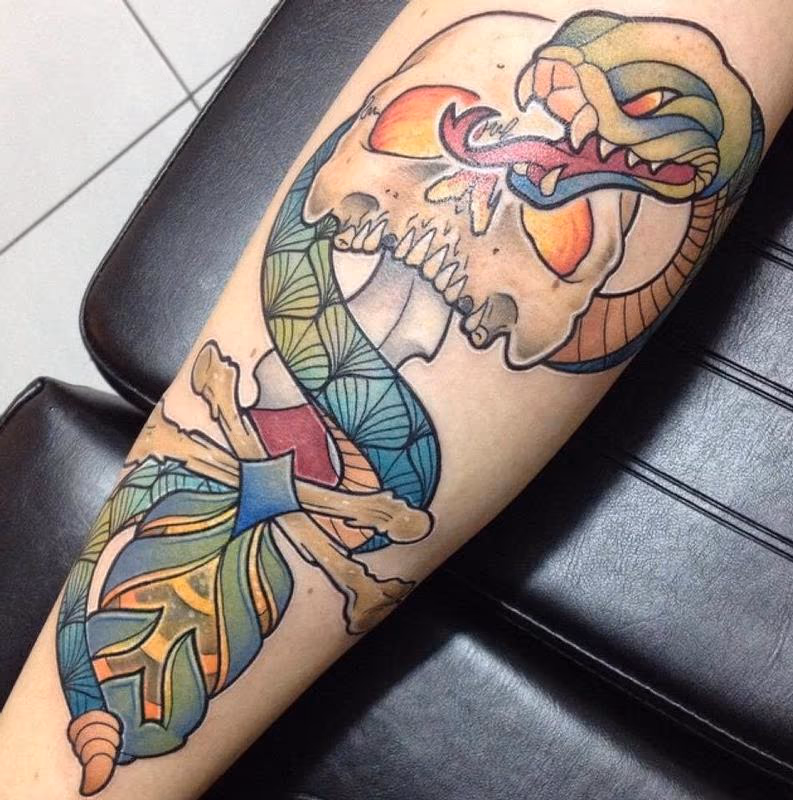 Snake n skull