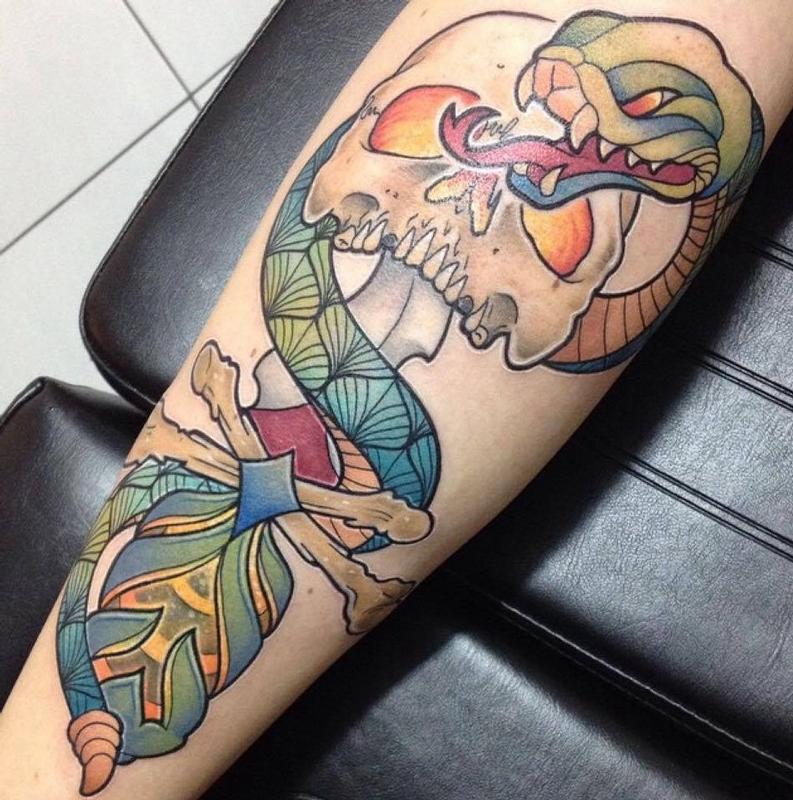 Snake n skull