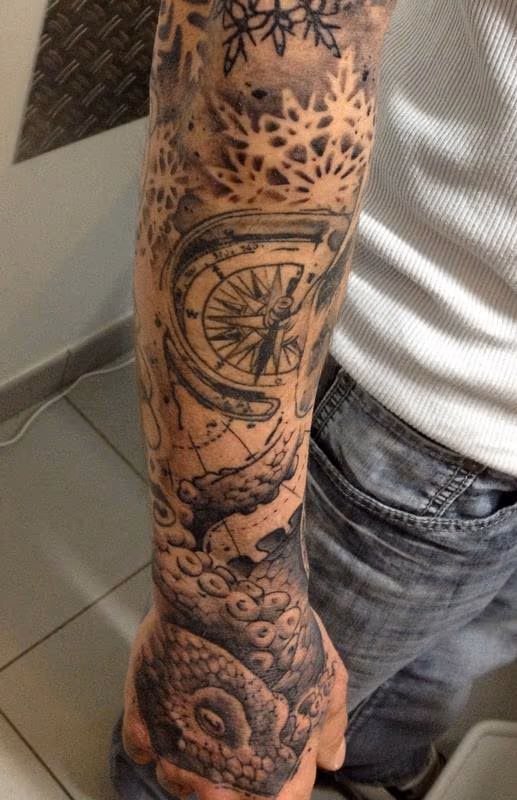 nautical hand and arm