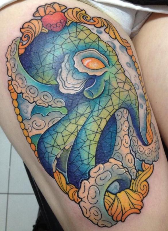 Crazy octopus