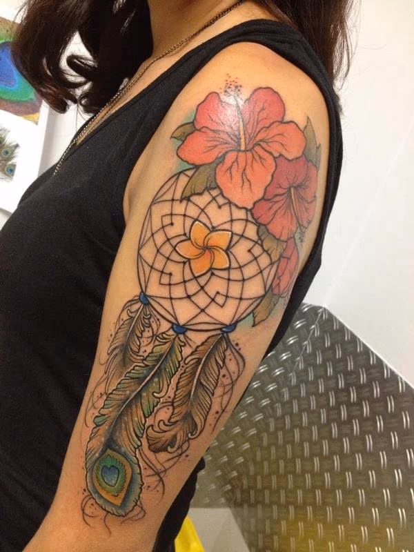 Hawaiian dreamcatcher