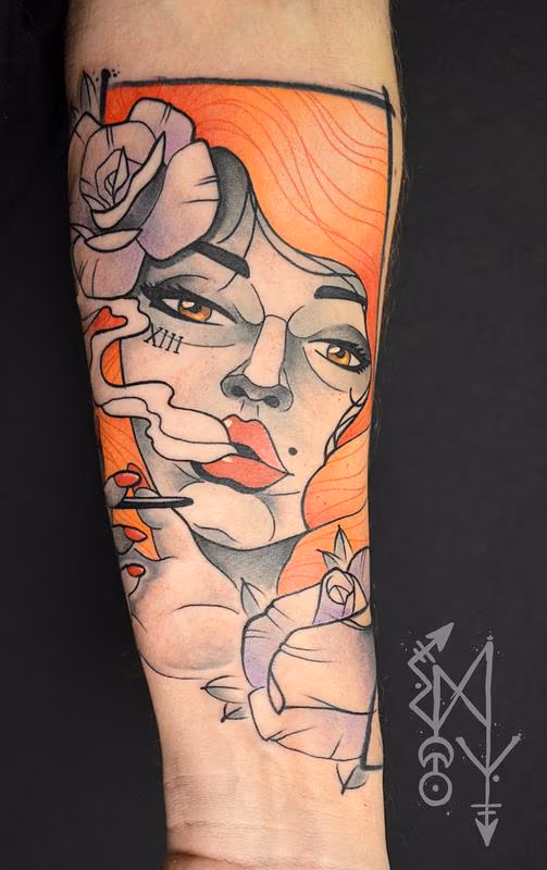 Ginger pin up