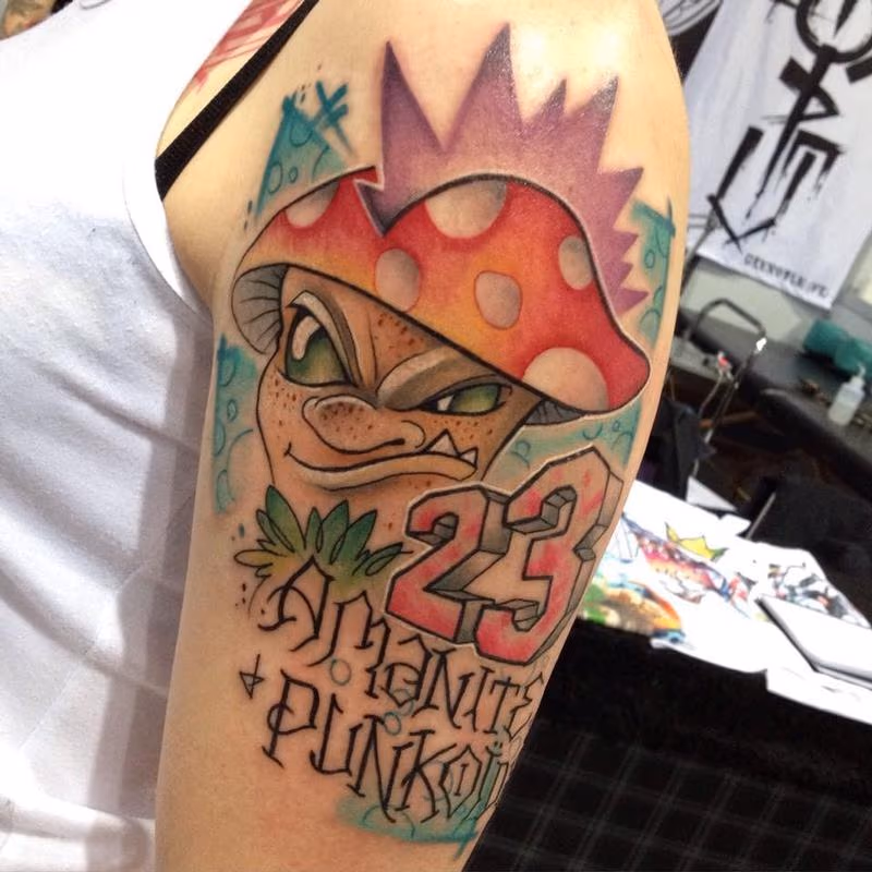 Punk mushroom for a derby girl