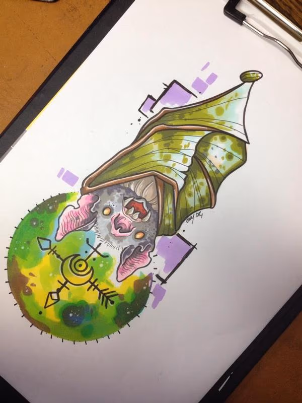 Mystical bat