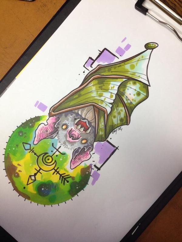 Mystical bat