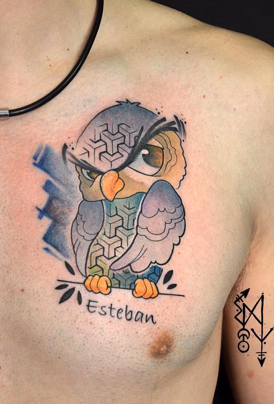 Pattern owl