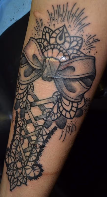 working on scars