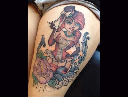 cabaret pin up
