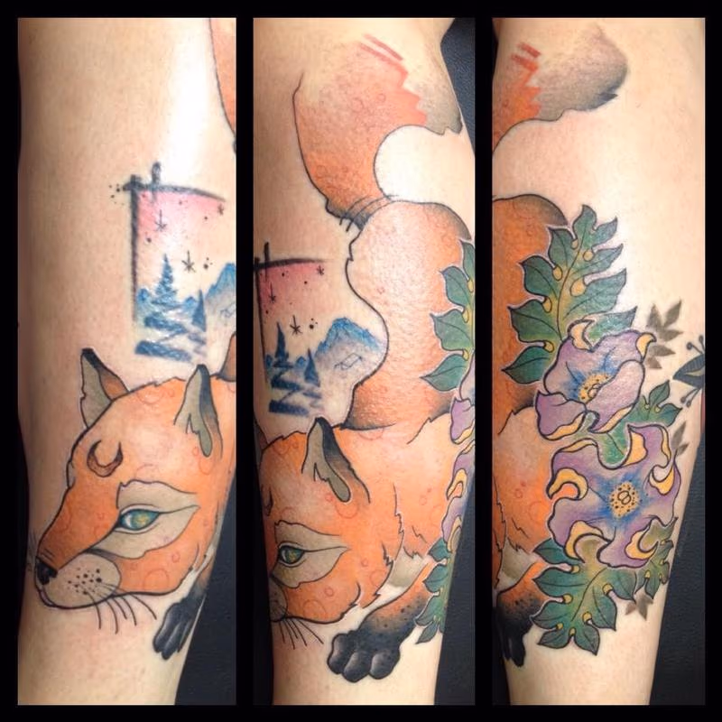 Fox from the mountains