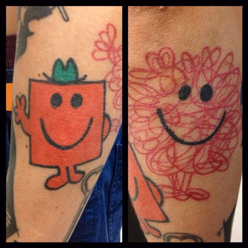 Mr messy and mr strong