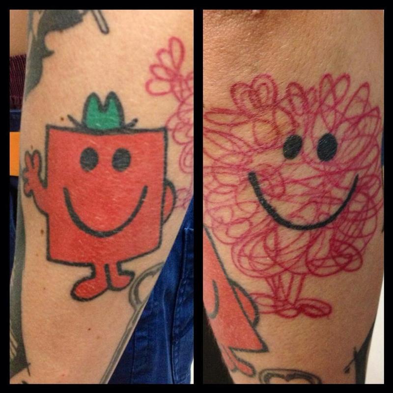 Mr messy and mr strong
