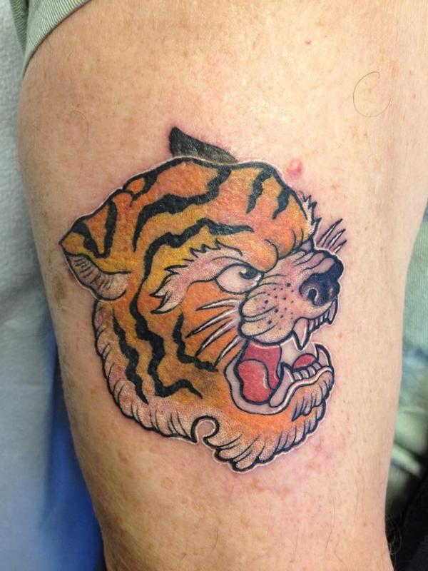 Lil oldschool tiger