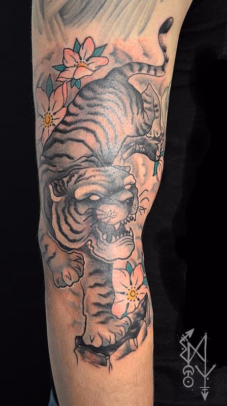 Traditional tiger