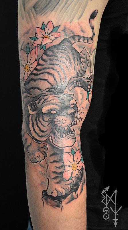 Traditional tiger