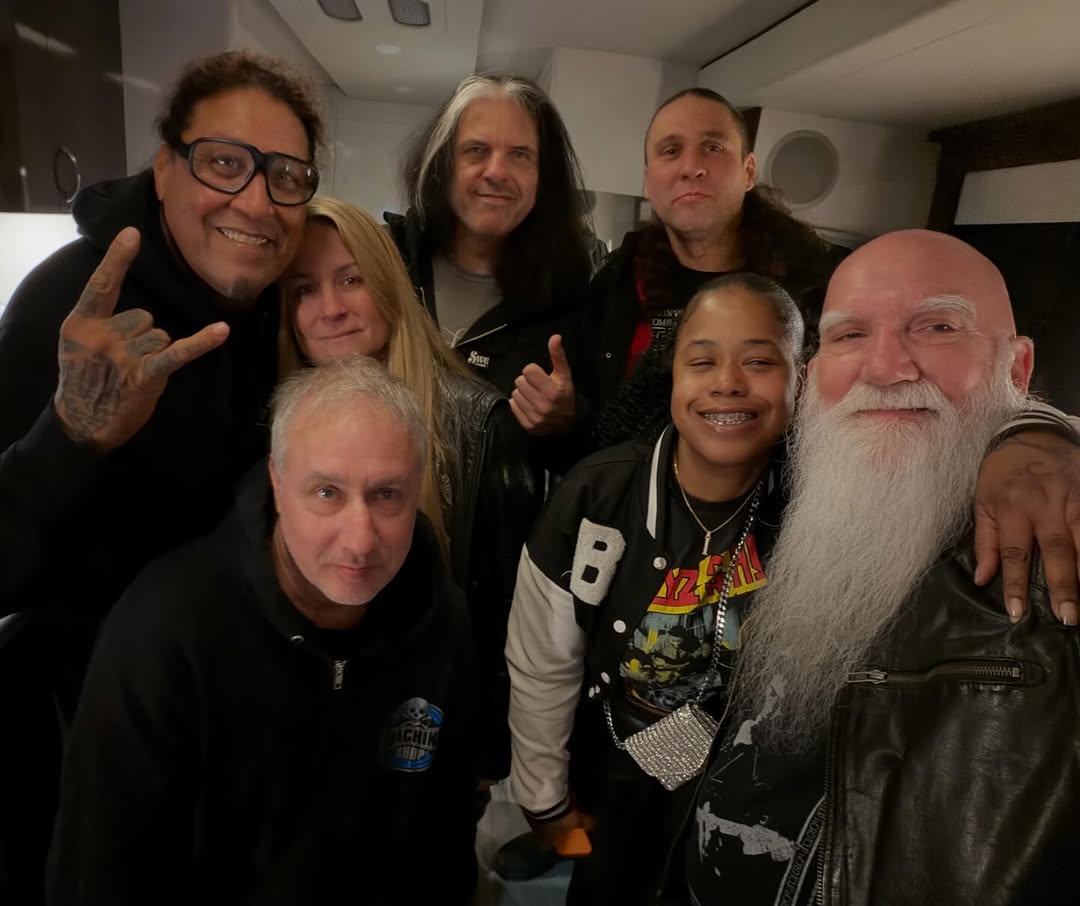 TESTAMENT last night in Detroit Rock City! They were incredible as always!!! It was great to catch up with Chuck, Tiff a