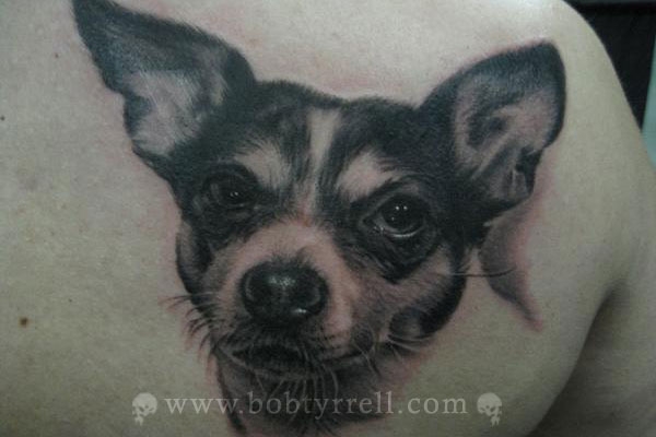 Dog Portrait Tattoo