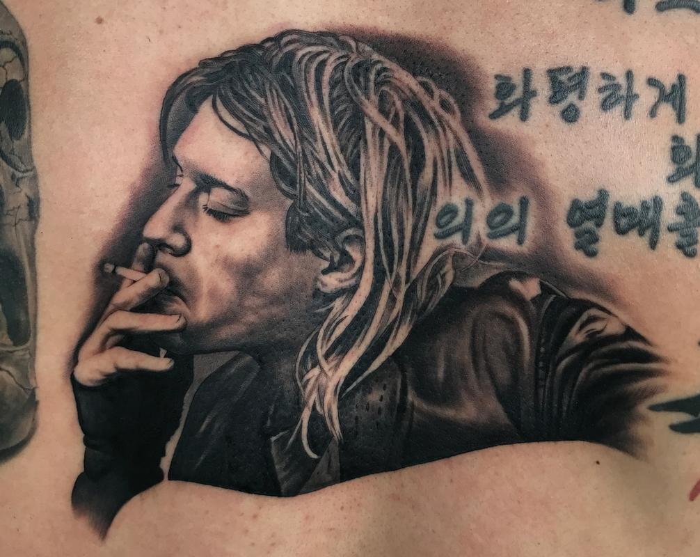 Kurt Cobain Tattoo