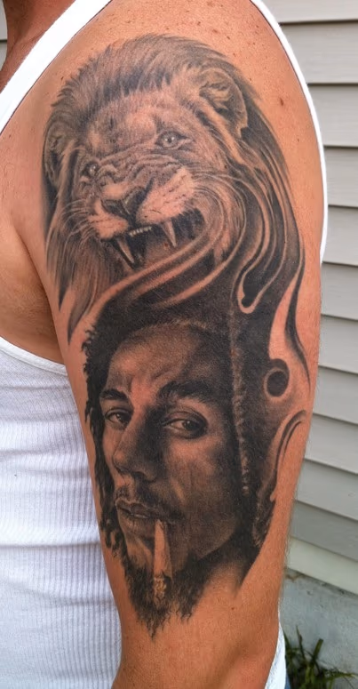 Bob Marley lion