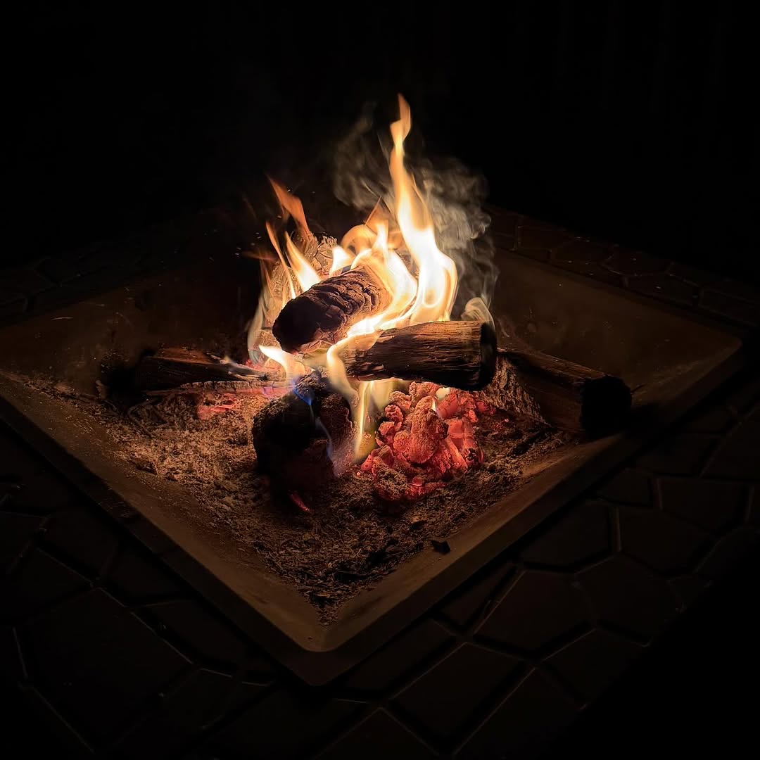 First fire of 2026. @smith4217 @the.mighty.kong