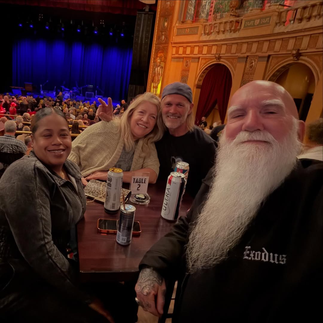 Met up with our friends Ken and Annemarie Friday night at the Fillmore to see the legendary Peter Wolf. Sold out show. A