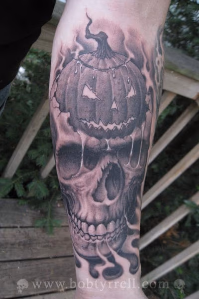 Pumpkin Skull