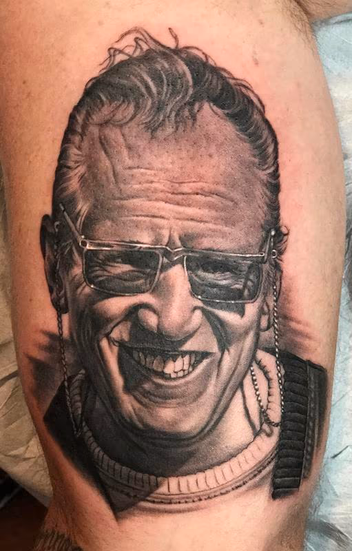 Allen Davis Portrait Tattoo
