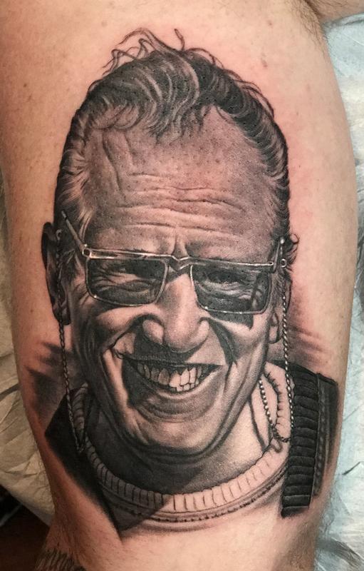 Allen Davis Portrait Tattoo