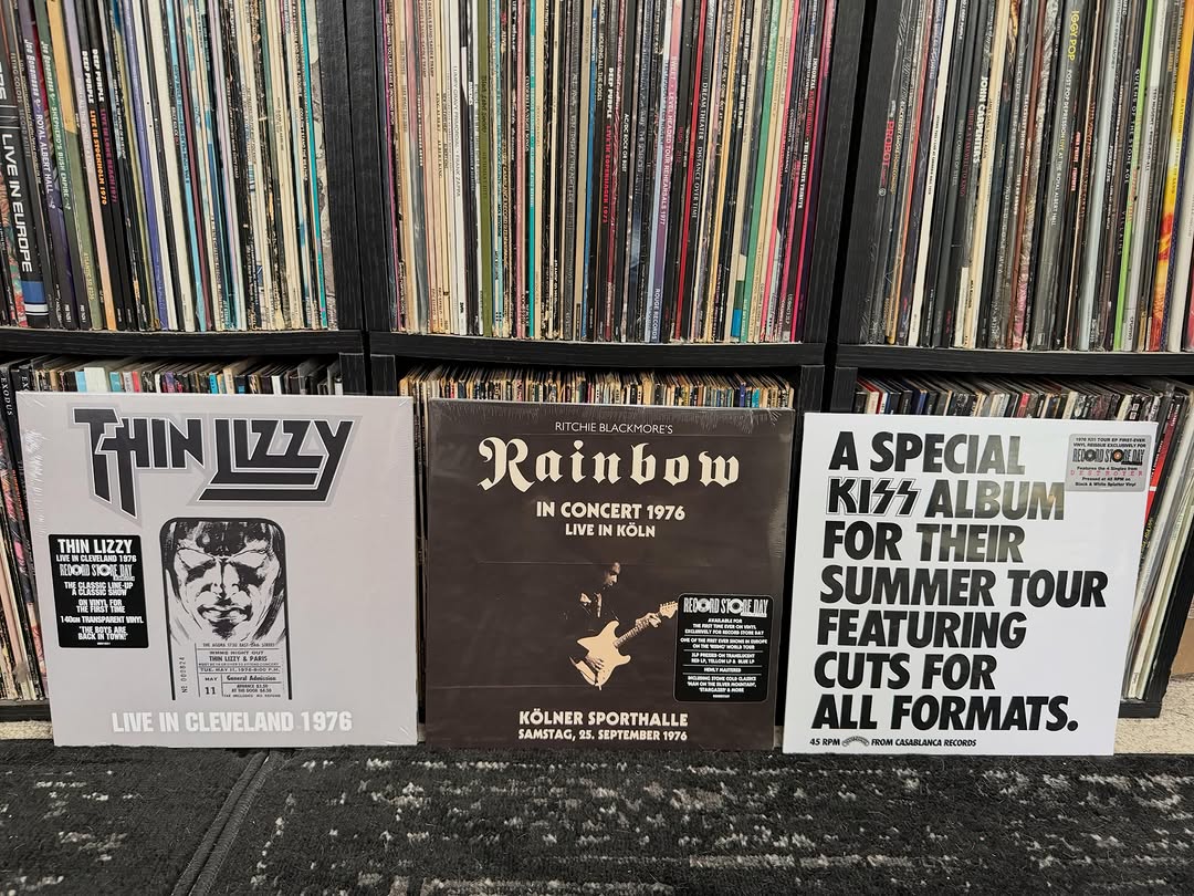 This year’s score on Record Store Day. Coincidentally, all three are from 1976. So many great records were released that