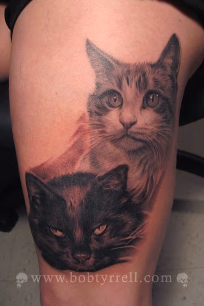 cats tattoo